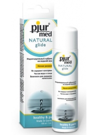 Нейтральный лубрикант на водной основе pjur MED Natural glide - 100 мл. - Pjur - купить с доставкой в Дзержинске