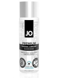 Охлаждающий лубрикант на силиконовой основе JO Personal Premium Lubricant Cooling - 60 мл. - System JO - купить с доставкой в Дзержинске