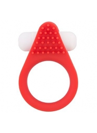 Красное эрекционное кольцо LIT-UP SILICONE STIMU RING 1 RED - Dream Toys - в Дзержинске купить с доставкой