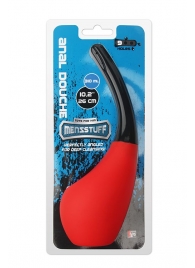 Анальный душ MENZSTUFF 310ML ANAL DOUCHE RED/BLACK - Dream Toys - купить с доставкой в Дзержинске