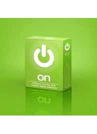 Цветные ароматизированные презервативы ON) Fruit   Color - 3 шт. - ON) - купить с доставкой в Дзержинске