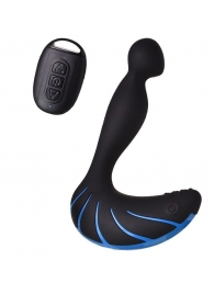 Чёрно-синий массажер простаты Erotist Third - Erotist Adult Toys - в Дзержинске купить с доставкой