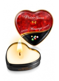 Массажная свеча с ароматом бубль-гума Bougie Massage Candle - 35 мл. - Plaisir Secret - купить с доставкой в Дзержинске