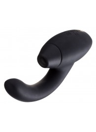 Чёрный стимулятор 2-в-1 для женщин Womanizer InsideOut - Womanizer