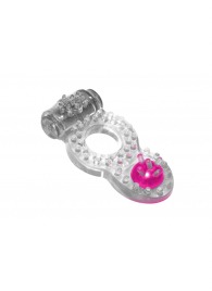 Прозрачное эрекционное кольцо Rings Ringer - Lola Games - в Дзержинске купить с доставкой