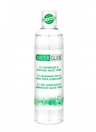 Гель-смазка 2-в-1 MASSAGE   LUBRICANT ALOE VERA - 300 мл. - Waterglide - купить с доставкой в Дзержинске