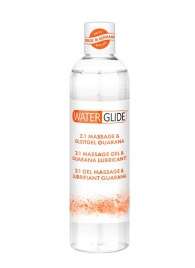 Гель-смазка 2-в-1 MASSAGE   LUBRICANT GUARANA - 300 мл. - Waterglide - купить с доставкой в Дзержинске