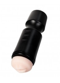 Мастурбатор-ротик A-Toys в черной колбе - A-toys - в Дзержинске купить с доставкой