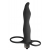 Черная вибронасадка для двойного проникновения Flirtini - 15,9 см. - Lola Games - купить с доставкой в Дзержинске
