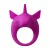 Фиолетовое эрекционное кольцо Unicorn Alfie - Lola Games - в Дзержинске купить с доставкой