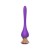 Фиолетовый вибромассажер Nipple Vibrator - 14,5 см. - I-MOON