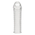 Текстурированная насадка на пенис Clear Textured Penis Enhancing Sleeve Extension - 16,5 см. - BlueLine - в Дзержинске купить с доставкой