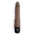 Коричневый вибромассажер 7  Realistic Vibrator - 20 см. - PowerCocks