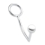 Кольцо на пенис с анальным стимулятором Stainless Steel Anal Hook   Cock Ring - BlueLine - в Дзержинске купить с доставкой