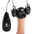 Черная стимулирующая насадка для головки полового члена Multi Speed Vibrating Penis Head Teaser - XR Brands - в Дзержинске купить с доставкой