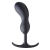 Черный массажер простаты с утяжелителями Premium Silicone Weighted Prostate Plug Large - 18,8 см. - XR Brands - в Дзержинске купить с доставкой