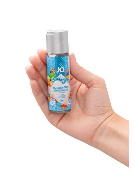 Смазка на водной основе Candy Shop Bubblegum с ароматом жвачки - 60 мл. - System JO - купить с доставкой в Дзержинске