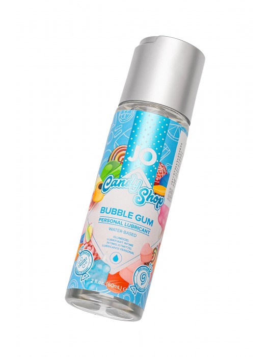 Смазка на водной основе Candy Shop Bubblegum с ароматом жвачки - 60 мл. - System JO - купить с доставкой в Дзержинске