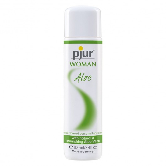 Лубрикант на водной основе pjur WOMAN Aloe - 100 мл. - Pjur - купить с доставкой в Дзержинске