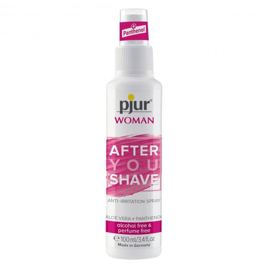 Спрей после бритья pjur WOMAN After You Shave Spray - 100 мл. - Pjur - купить с доставкой в Дзержинске