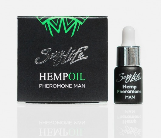 Мужские духи с феромонами Sexy Life HEMPOIL man - 5 мл. -  - Магазин феромонов в Дзержинске