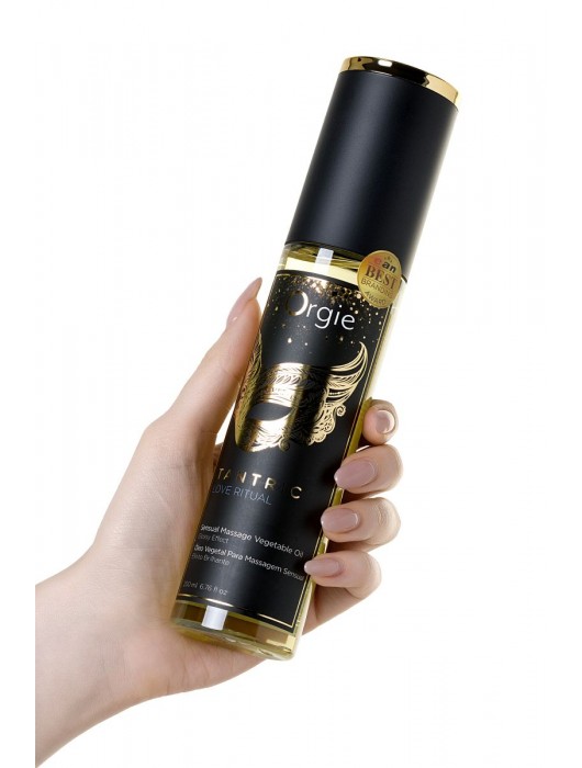 Растительное массажное масло Orgie Tantric Love Ritual - 200 мл. - ORGIE - купить с доставкой в Дзержинске
