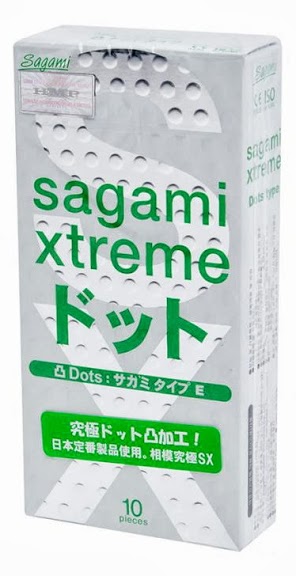 Презервативы Sagami Xtreme Type-E с точками - 10 шт. - Sagami - купить с доставкой в Дзержинске