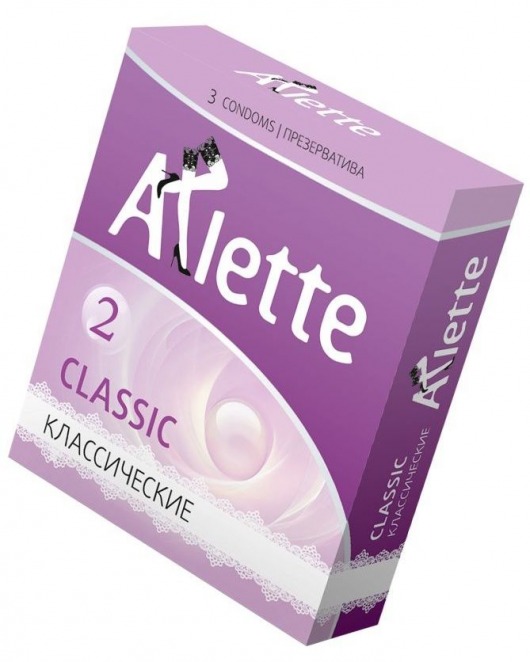 Классические презервативы Arlette Classic - 3 шт. - Arlette - купить с доставкой в Дзержинске