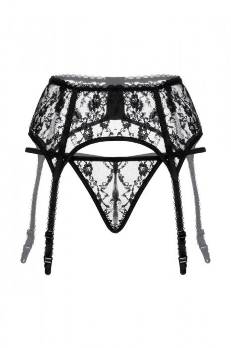 Комплект из кружевного пояса и трусиков-стринг - SoftLine купить с доставкой