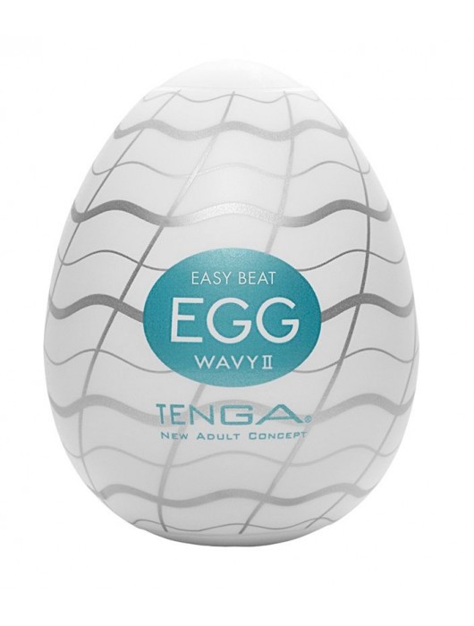 Мастурбатор-яйцо EGG Wavy II - Tenga - в Дзержинске купить с доставкой