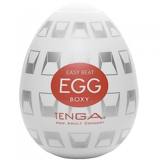 Мастурбатор-яйцо EGG Boxy - Tenga - в Дзержинске купить с доставкой