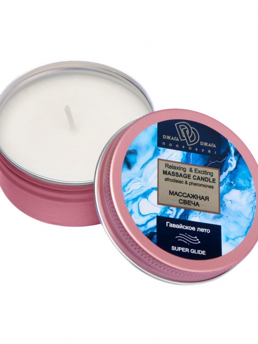 Массажная свеча  Гавайское лето - БиоМед - купить с доставкой в Дзержинске