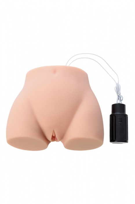 Мастурбатор-полуторс Cherry с вибрацией и двумя любовными тоннелями - KOKOS - в Дзержинске купить с доставкой