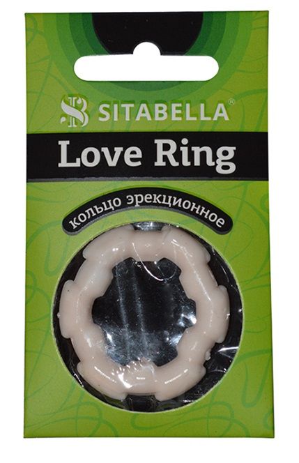 Фигурное эрекционное кольцо из киберкожи - Sitabella - в Дзержинске купить с доставкой