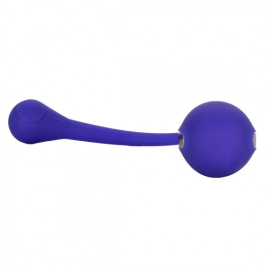 Фиолетовый шарик с электростимуляцией и вибрацией Intimate E-Stimulator Remote Kegel Exerciser - California Exotic Novelties - купить с доставкой в Дзержинске