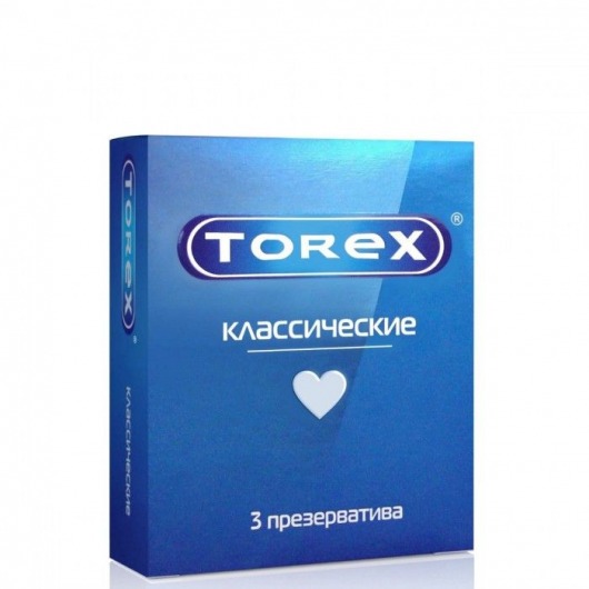 Гладкие презервативы Torex  Классические  - 3 шт. - Torex - купить с доставкой в Дзержинске