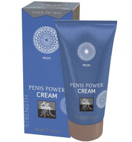 Возбуждающий крем для мужчин Penis Power Cream - 30 мл. - Shiatsu - купить с доставкой в Дзержинске