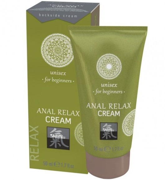 Анальный крем Anal Relax Cream - 50 мл. - Shiatsu - купить с доставкой в Дзержинске