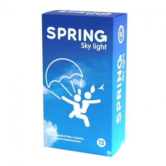 Ультратонкие презервативы SPRING SKY LIGHT - 12 шт. - SPRING - купить с доставкой в Дзержинске