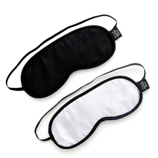 Набор из двух масок на глаза Soft Blindfold Twin Pack - Fifty Shades of Grey - купить с доставкой в Дзержинске