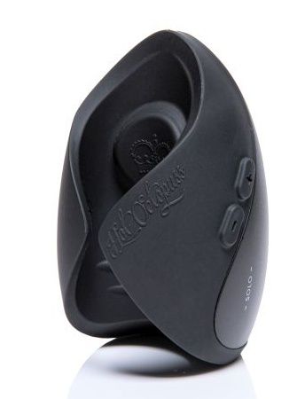 Черный инновационный мужской вибратор PULSE SOLO ESSENTIAL - Hot Octopuss - в Дзержинске купить с доставкой