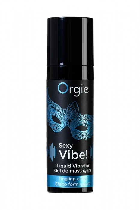 Гель для массажа ORGIE Sexy Vibe Liquid Vibrator с эффектом вибрации - 15 мл. - ORGIE - купить с доставкой в Дзержинске