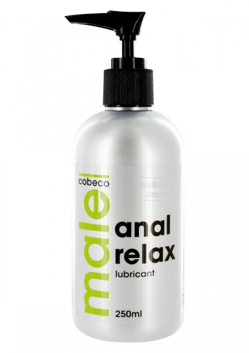 Анальный лубрикант MALE Cobeco Anal Relax Lubricant - 250 мл. - Cobeco - купить с доставкой в Дзержинске