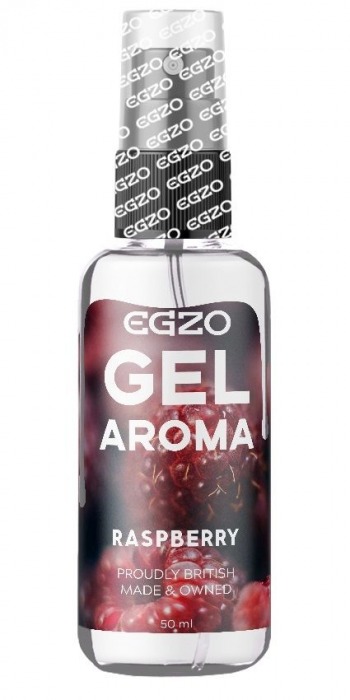 Интимный лубрикант EGZO AROMA с ароматом малины - 50 мл. - EGZO - купить с доставкой в Дзержинске