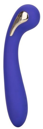 Фиолетовый вибромассажер с электростимуляцией Intimate Estim Petite G Wand - 19 см. - California Exotic Novelties - купить с доставкой в Дзержинске