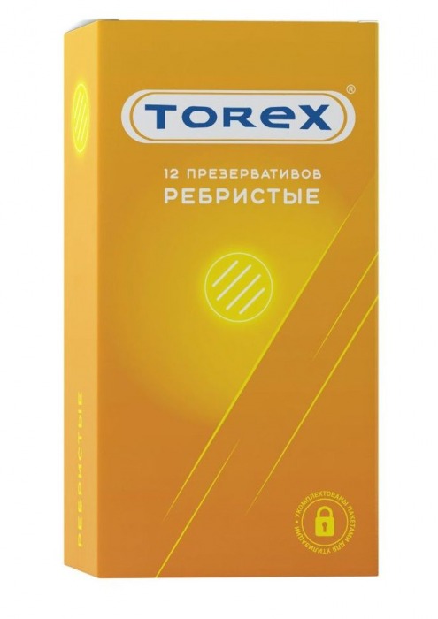 Текстурированные презервативы Torex  Ребристые  - 12 шт. - Torex - купить с доставкой в Дзержинске