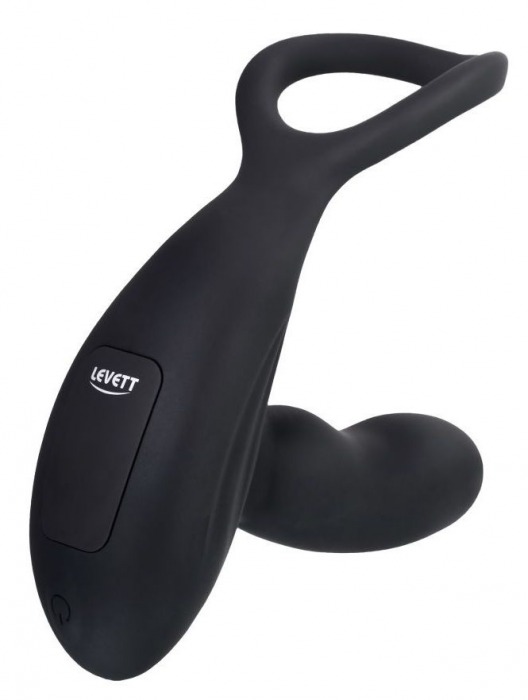 Черный стимулятор простаты Maud с вибрацией - Levett - в Дзержинске купить с доставкой