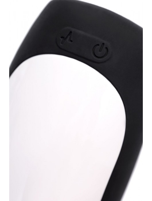 Черно-белый перезаряжаемый мастурбатор Erotist Hailstorm - Erotist Adult Toys - в Дзержинске купить с доставкой