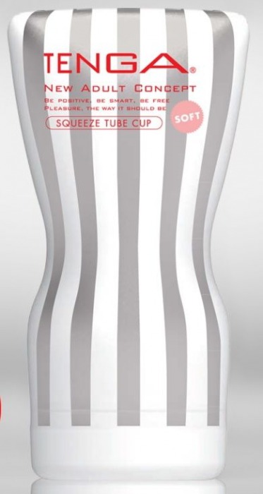 Мастурбатор TENGA Squeeze Tube Cup Soft - Tenga - в Дзержинске купить с доставкой