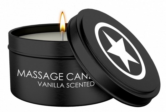 Массажная свеча с ароматом ванили Massage Candle - Shots Media BV - купить с доставкой в Дзержинске